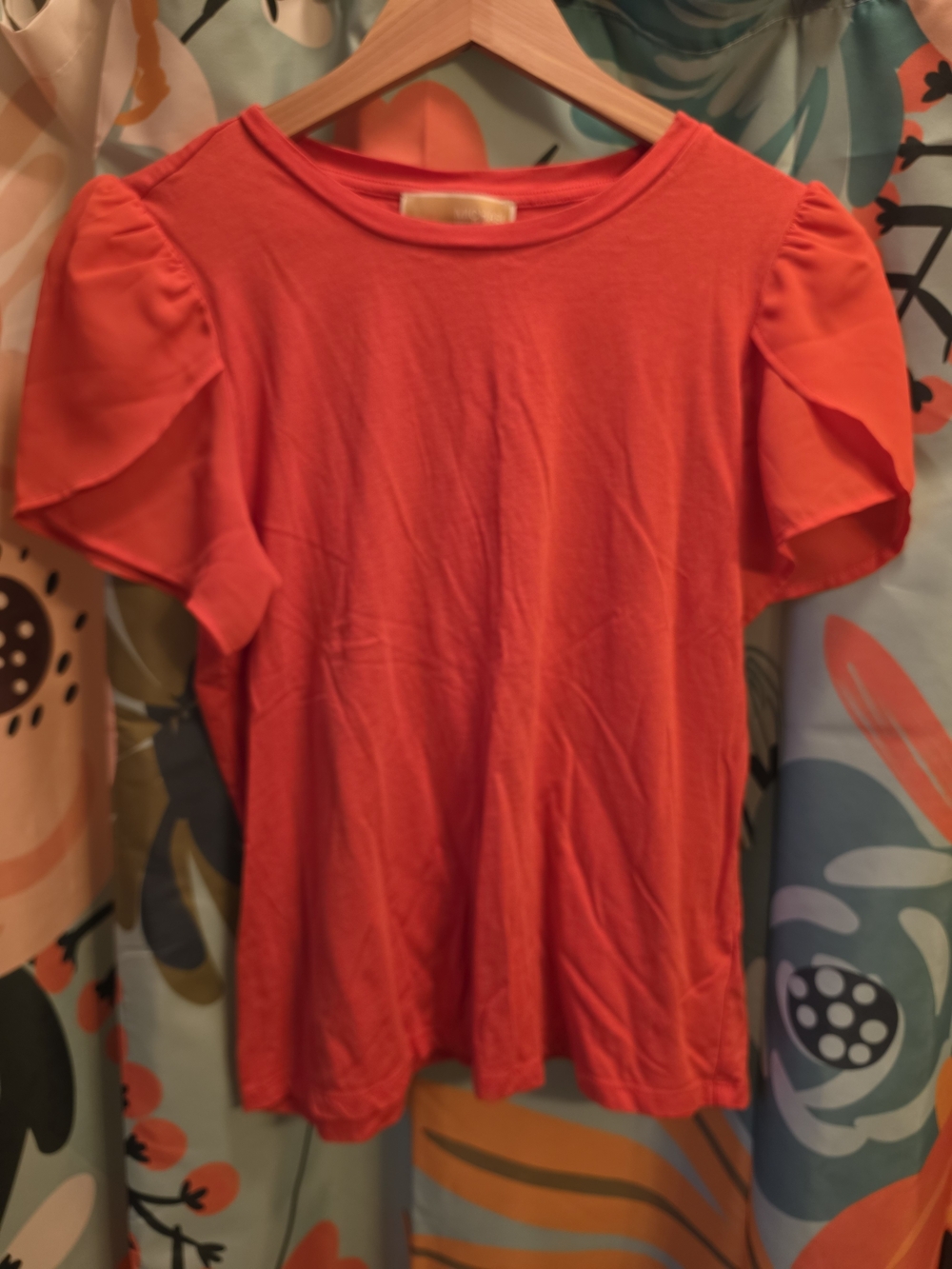 Michael Kors Coral Crewneck Tee